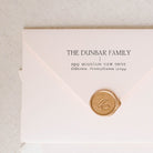 Modern Return Address Stamp